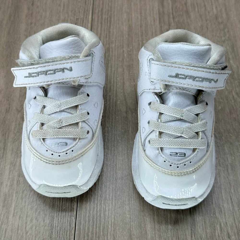 Nike Air Jordan CK1427-100 B'Loyal Sneakers Infant Boys 5C Lace-up White - Picture 3 of 10